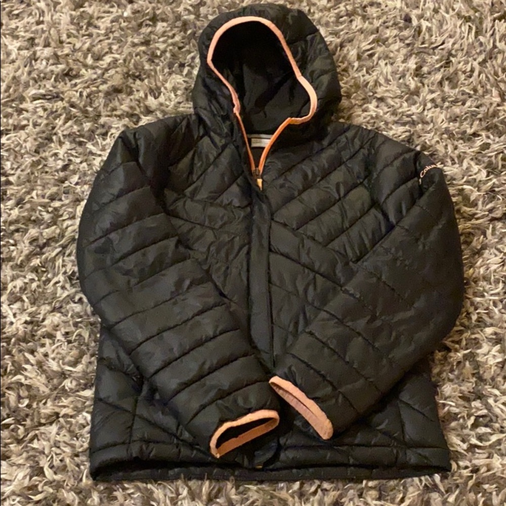 Girls Columbia lightweight puffer jacket